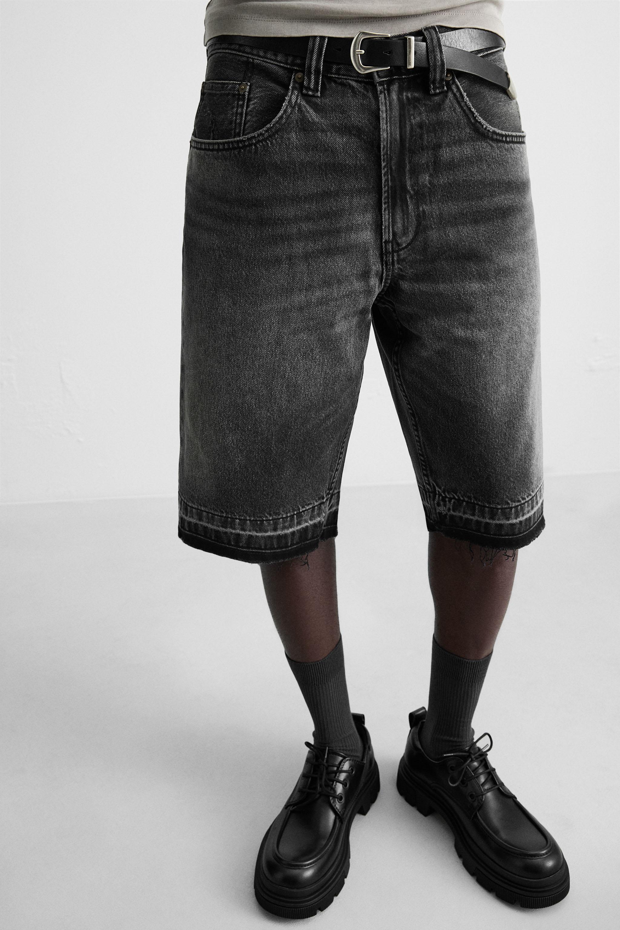 BAGGY FIT DENIM SHORTS